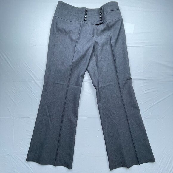 Kenneth Cole New York Pants - Kenneth Cole-Women's Gray Dress Pants (6)